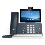 Téléphone SIP-T58W avec Caméra Série T5 16 Comptes SIP Écran Tactile Capacitif Réglable de 7 pouces
