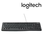Clavier QWERTY K120 Filaire BK-US International USB Noir