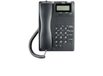 Téléphone à Affichage Analogique à Ligne Unique Noir