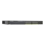Catalyst 2960-X 24 GigE PoE 370W, 2 x 10G SFP+ LAN Base