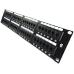 PANNEAU DE BRASSAGE 48 PORTS UTP CAT6 LINXCOM 2U