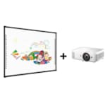VIDEOPROJECTEUR INTERACTIF LED VIEWSONIC PS502X COURTE FOCALE AVEC TBI EIB-FC82IR + SUPPORT MURAL