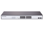 Switch 16 ports 10/100/1000 PoE+ Base‐T + 2 ports SFP Gigabit non géré