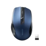 Souris sans fil Design Ergonomique 2,4 GHz/15M Bleu