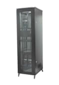 ARMOIRE 42U UNITÉS VITRE 800x1000 /1 PORTE EN VERRE REF: CC-05A