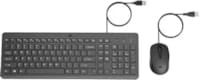Combo Clavier et Souris HP 150 Français - Noir