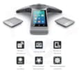 Conférencier IP 3 micros intégrés Wi-Fi et Bluetooth Android CP960-WirelessMic