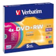 DVD+RW Matt Silver VERBATIM 43229 43229