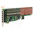 Carte PCI-E Analogique 24 Port 6 Module FXO/FXS A2410E
