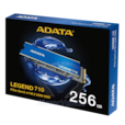 ADATA Disque Dur SSD Interne Adata Legend 710 256 Go M.2 2400Mo/s NVMe 12M ALEG-710-256GCS