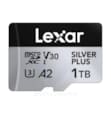 LEXAR CARTE SD MS Silver Plus 128GB Professional SILVER PLUS microSDXC™ UHS-I cards,up to 205MB 12M LMSSIPL128G-BNANG