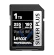 LEXAR CARTE SD SD Silver Plus 256GB Professional SILVER PLUS SDXC™ UHS-I cards,up to205MB/s read 12M LSDSIPL256G-BNNNG