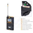 Système de Microphone Sans Fil Professionnel à Double Canal UHF 48 Canaux COMICA CVM-WM100