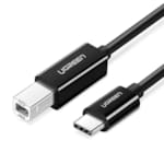 Ugreen CABLE IMPRIMANTE USB-C TO BM NOIR 2M