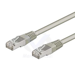 CORDON 1M CAT 6A/FTP GRIS LINK TECH