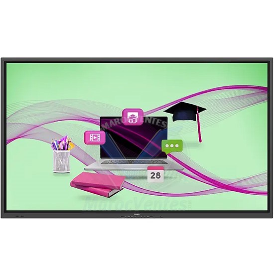 Écran Interactif 75″ 4K Multipoint 18h/7j Android OS 11 75BDL4052E/02