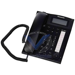 TELEPHONE FIXE FILAIRE PANASONIC KX-TS880MX AVEC IDENTIFICATION DE L'APPELANT ET HAUT-PARLEUR MAINS LIBRES KX-TS880MX