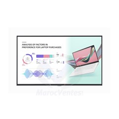 ECRAN SIGNAGE AFFICHAGE DYNAMIQUE 65" (165,1 cm) UHD 4K IPS 500cd/m2