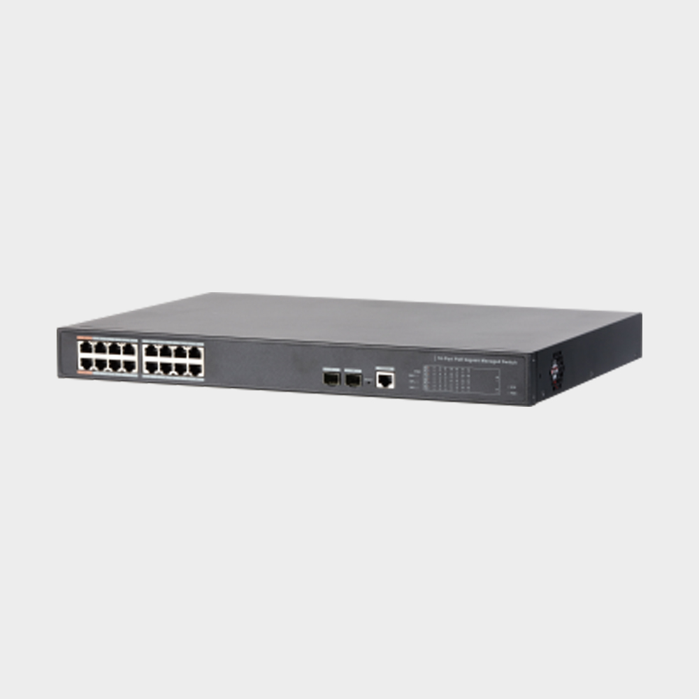SWITCH 16PORT POE ET 2PORT SFP PFS4218-16GT-190
