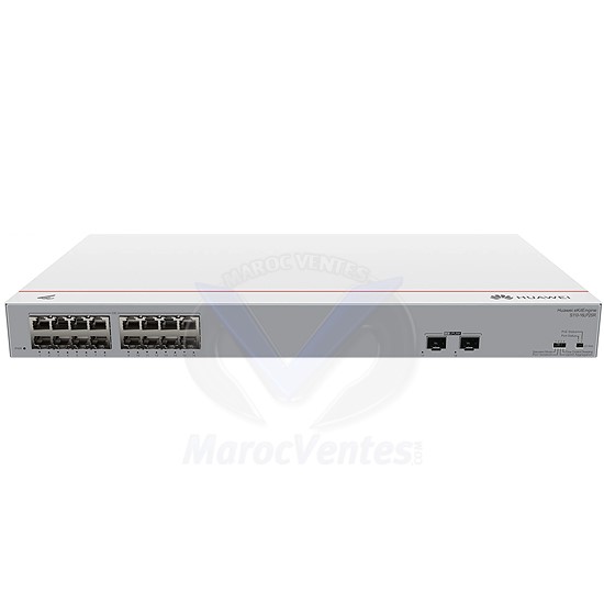 Switch 16 Gigabit PoE+ 10/100/1000BASE-T & 2 SFP S110-16LP2SR