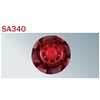 Sirène avec Flash SA340 Couleur Rouge Transparente SA340