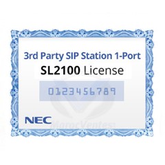 LICENCE NEC POUR UTILISATEUR IP SL2100 BE116746