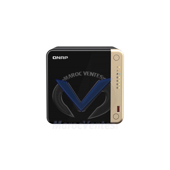 SERVEUR NAS DESKTOP 4 BAIES 8GB RAM 0TB DISKLESS TS-464-8G
