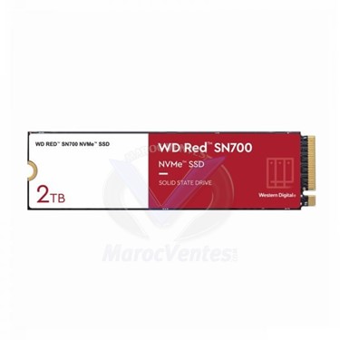 Disque Dur Interne Red SN700 SSD 2TB M.2 NVMe R/W 3430MB/s 3000MB/