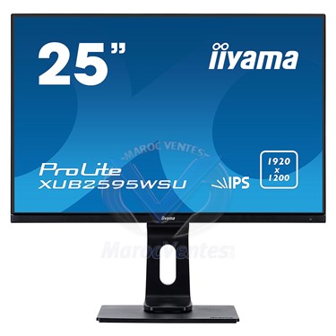 Moniteur 25'' IIYAMA PROLITE LED HDMI - DisplayPort Noir