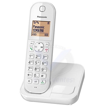 Téléphone sans Fil Dect Blanc