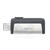 SANDISK CLÉ USB 3.1 TYPE-C À DOUBLE CONNECTIQUE SANDISK ULTRA 32 GO SDDDC2-032-G46