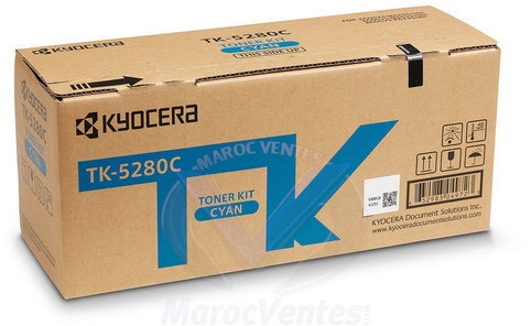 Toner original bleu pour Imprimante Kyocera Ecosys P6235cdn (TK-5280C) TK-5280C