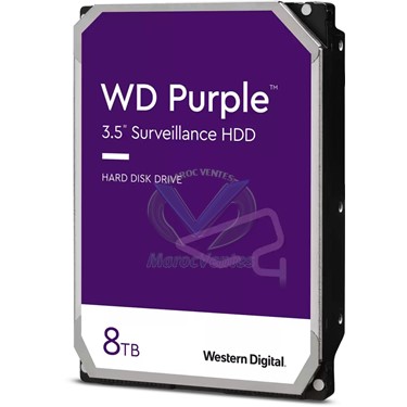 WD Purple disque dur - 8 To - SATA 6Gb/s