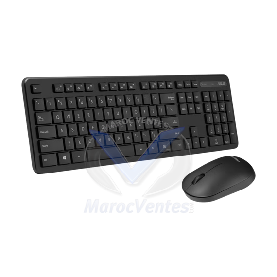 ASUS Wireless Keyboard and Mouse Set CW100 90XB0700-BKM0Z0