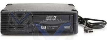 HP StorageWorks DAT 72 USB External Tape Drive