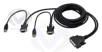 Câble double Belkin (2 Serveurs) USB 1.8m
