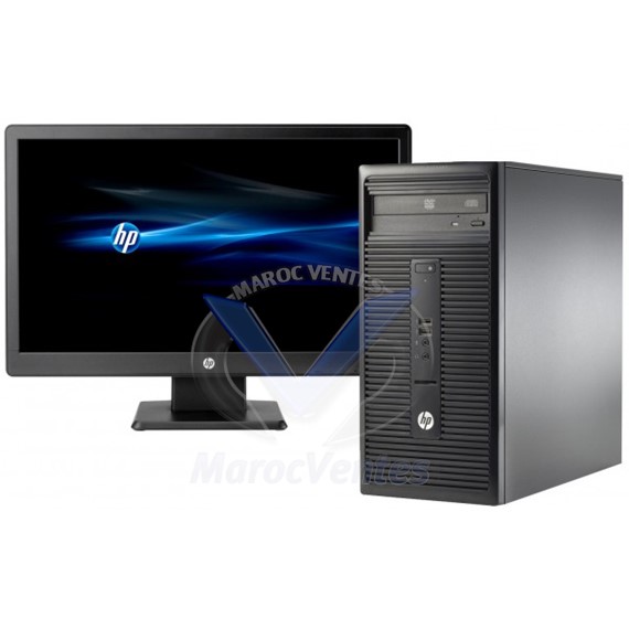 HP 280G1 MT PDC3250 2GB 500GBFreeDos + Ecran 20" 1 Yr Wty L3E87ES