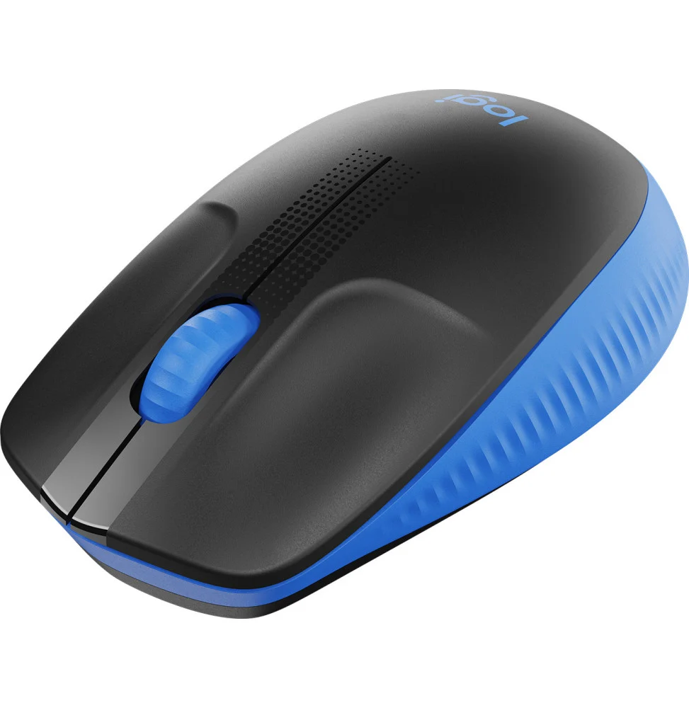 LOGITECH M190 Full-size wireless mouse - BLUE - EMEA 12M 910-005907
