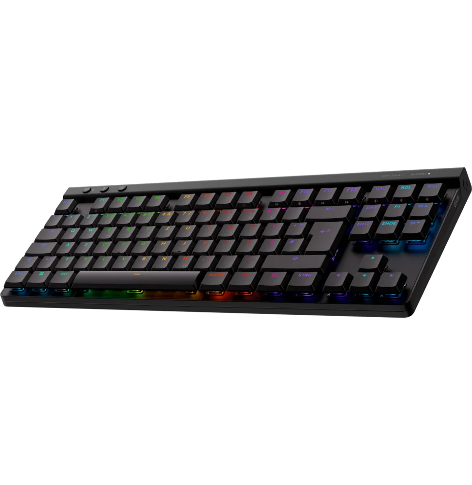 Logitech G515 LIGHTSPEED TKL Wireless Gaming Keyboard - BLACK - FRA - 2.4GHZ/BT- TACTILE 920-012546