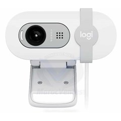 Webcam Logitech Brio 100 Full HD - Blanc Cassé - USB