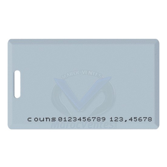 Carte-Badge de Proximité 125 khz RFID125