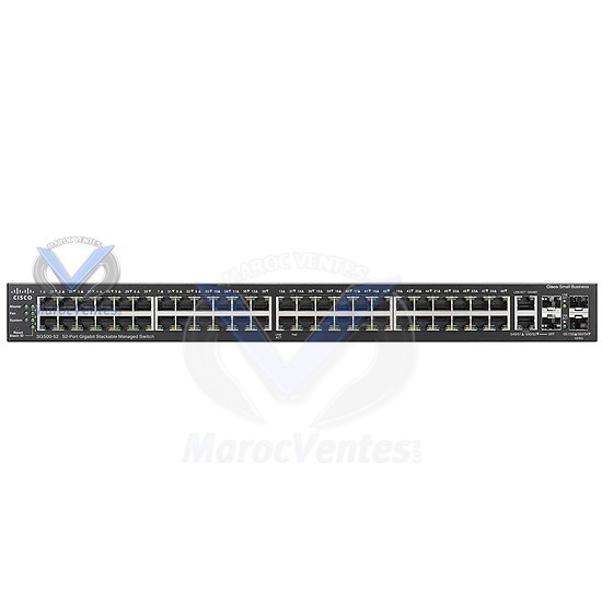 Small Business 500 Series Stackable Managed Switch SG500-52P-K9-G5