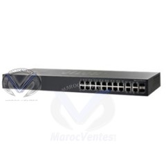 Switch SG300-20 Commutateur Série 300 avec 18 Ports RECYCLE