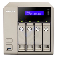 Serveur NAS 4 baies AMD Radeon graphics 4 Go 2.5"/3.5" SATA