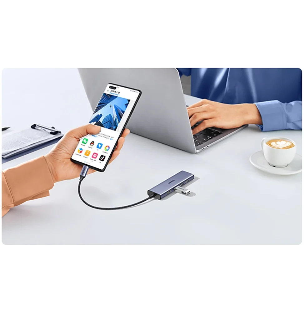 Ugreen Station d accueil USB-C 6 en 1 4K 20956A