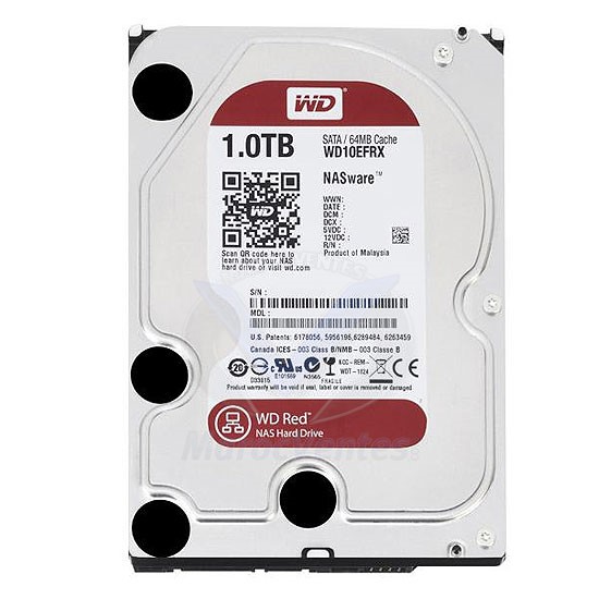 Disque Dur 1 To SATA III Western Digital RED WD10EFRX