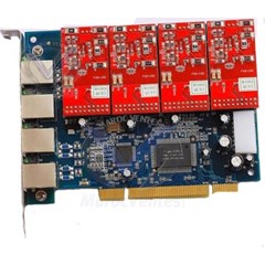 Carte Avec 4 port FXS ou FXO pour 4 line RTC VZA4P