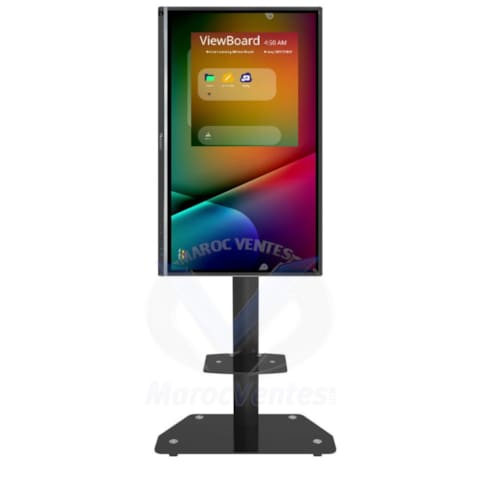TOTEM TACTILE 65'' POUR AFFICHAGE TOUT-EN-UN AVEC WINDOWS INTEGRE IFP6532 + WINDOWS + SUPPORT